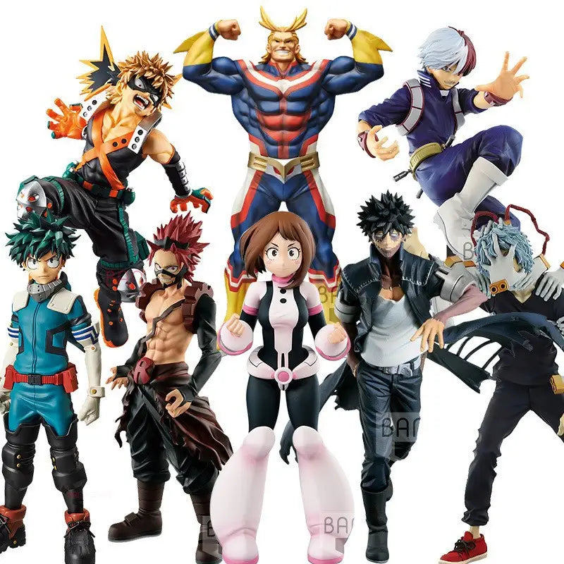 My Hero Academia Shoto Bakugou Izuku PVC Anime Action Figure Collectible Toy