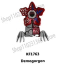 Upside Down Kids Action Figure Building Blocks Assembly Toy