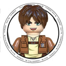 Attack on Titan Anime Building Blocks Mini Action Figures Levi Eren Mikasa Gift