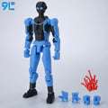 Superman and Batman Action Figure Poseable Collectible Hero Toy
