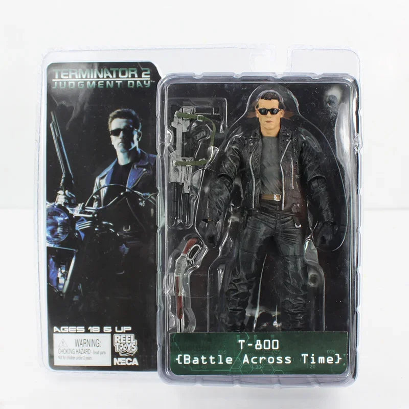 NECA The Terminator T-800 T-1000 Endoskeleton Action Figure