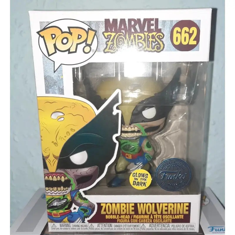 Marvel Zombies Wolverine Funko Pop 662 Collectible Figure for Fans