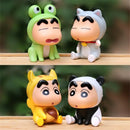 Crayon ShinChan 6 Piece Mini Figure Set PVC Collectible Kids Gift