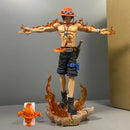 One Piece Portgas D Ace 28cm Anime Action Figure PVC Collectible Statue