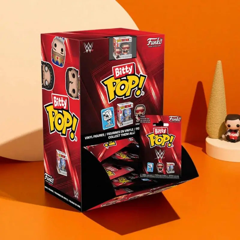 WWE Funko Pop Mini Blind Box Dwayne Johnson Steve Austin Collectible Figure Toy