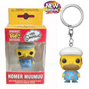 Funko Pop Pocket Keychain The Simpsons Homer Muumuu Collectible Figure