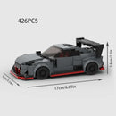MOC City Racing Supercar Building Blocks R34 RX7 Supra Model