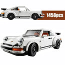 Icons Technical 911 Retro Car Model 2in1 Race Kit DIY Gift for Adults
