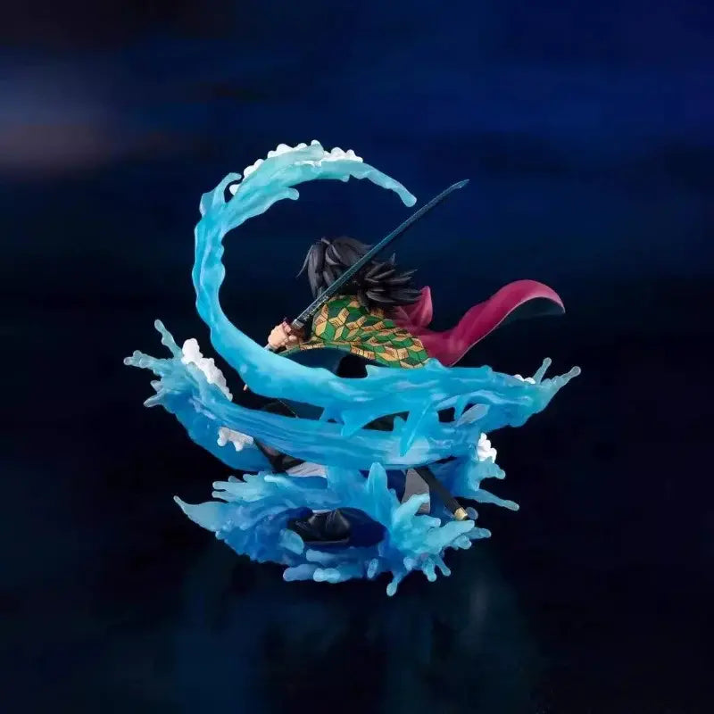 Demon Slayer Giyu Tomioka 17cm PVC Anime Action Figure Collectible Gift