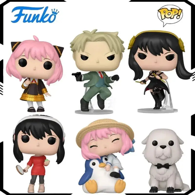 Spy x Family Anya Loid Yor Bond Funko Pop Anime Collectible Figures