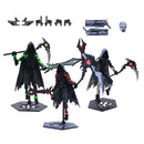 T13 Death Skeleton Robot Figure with Cape Collectible Action Toy