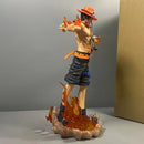 One Piece Portgas D Ace 28cm Anime Action Figure PVC Collectible Statue