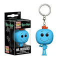 Funko Pocket Rick and Morty Keychain Figures Pickle Rick Meeseeks Snowball