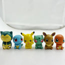 Pokemon Figure Set Pikachu Charmander Squirtle Anime Toys for Kids