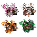 MOC Bonsai Tree Building Blocks Four Seasons Botanical DIY Decor Gift