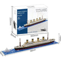 4000 Plus Piece Titanic Cruise Ship Building Blocks MOC Model Gift