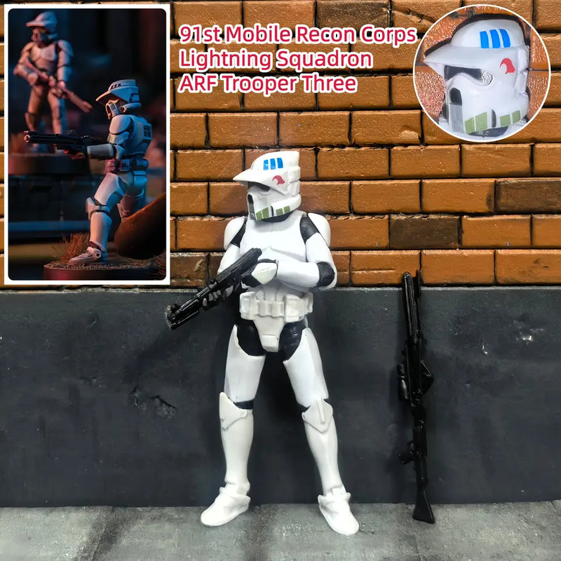 Star Wars 3.75in Clone Trooper 1/18 ARF Commander Neyo Action Figure