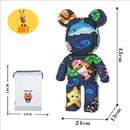 Kawaii Bear Building Blocks Large 43cm Assembly Toy Home Decor Gift