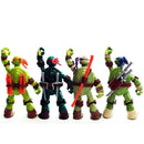 TMNT Ninja Turtles 4 Piece Action Figure Set Limited Edition Collectible Gift