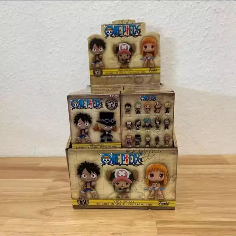 One Piece Luffy Zoro Chopper Funko Pop Anime Blind Box Collectible Figure