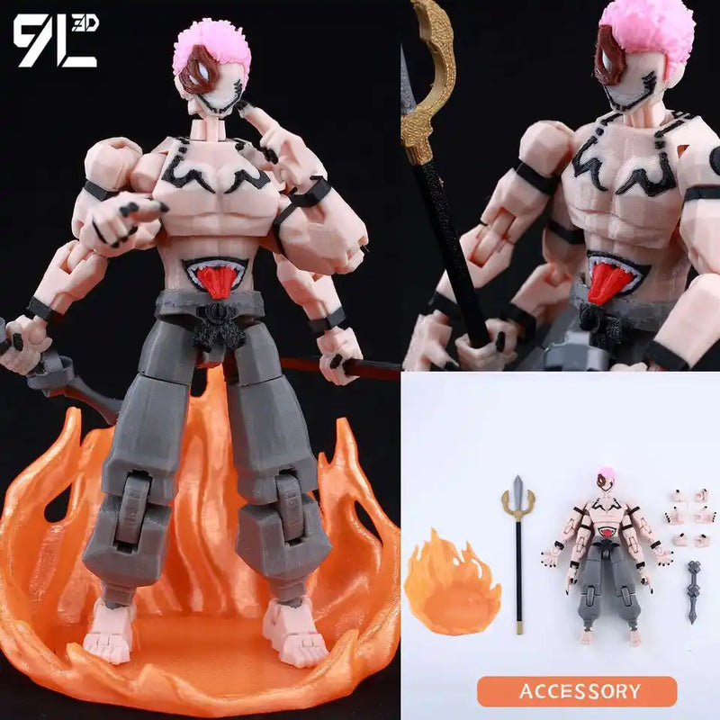 Jujutsu Kaisen Gojo Sukuna Fushiguro Toji Action Figure Collectible Toy