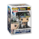 Funko Pop Back to the Future Doc Brown Authentic Vinyl Collectible