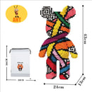 Kawaii Bear Building Blocks Large 43cm Assembly Toy Home Decor Gift