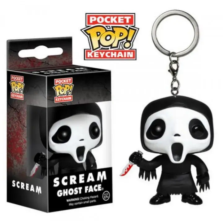 Chucky Pennywise Ghostface Pocket Pop Funko Keychain Collectibles