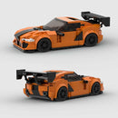 MOC City Racing Supercar Building Blocks R34 RX7 Supra Model