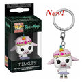 Funko Pocket Rick and Morty Keychain Figures Pickle Rick Meeseeks Snowball