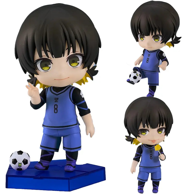 Blue Lock Bachira Meguru Action Figure Collectible Anime PVC Model Toy