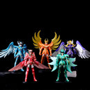 Saint Seiya Phoenix Ikki Seiya Shiryu Hyoga 19cm Anime Action Figure Set