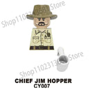 Upside Down Kids Action Figure Building Blocks Assembly Toy