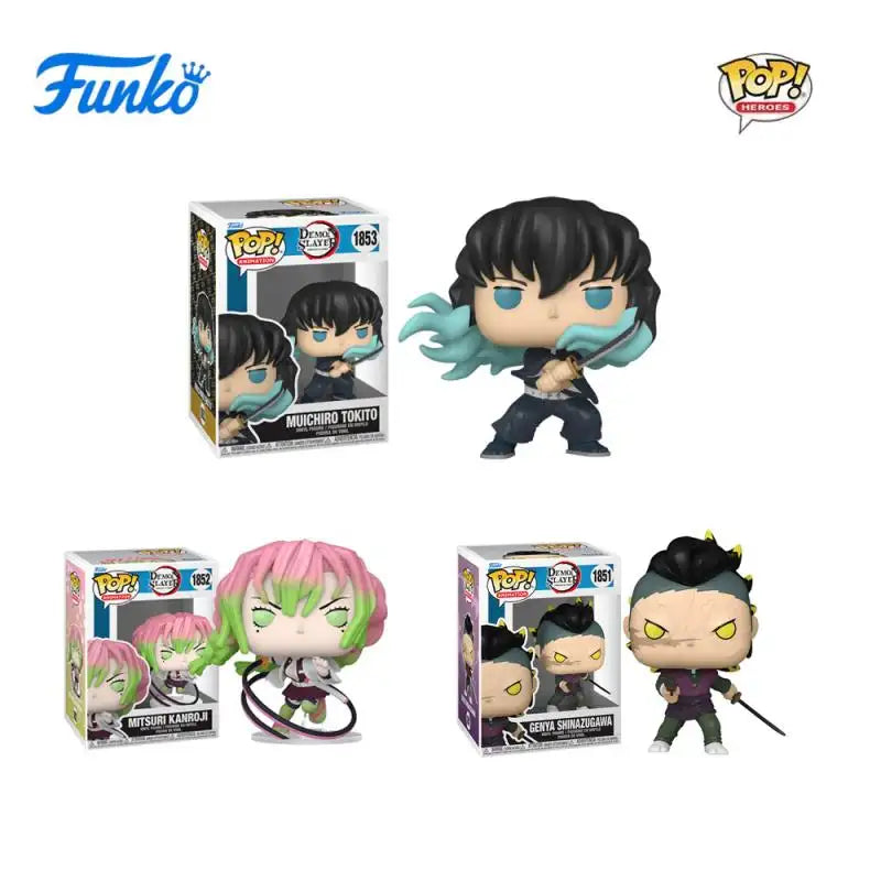 Funko Pop Demon Slayer Muichiro Mitsuri Figures Collectible Model Toy Gift