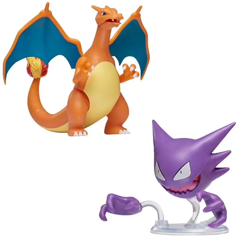 Pokemon Battle Figures Pikachu Bulbasaur Eevee Collectible Toy Set