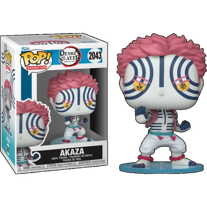 Demon Slayer Doma Akaza Chachamaru Funko Pop Anime Figure Gift