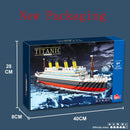 4404 Piece Titanic Cruise Ship Building Blocks Mini Model Display Gift