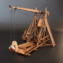 1:48 Wooden Trebuchet Model 3D Puzzle Ancient Siege Catapult DIY