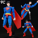 Superman and Batman Action Figure Poseable Collectible Hero Toy
