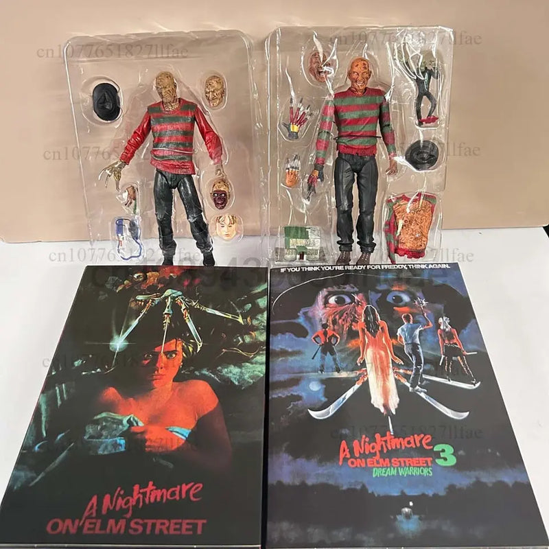 NECA Nightmare on Elm Street 3 Freddy Krueger Horror Action Figure 18cm