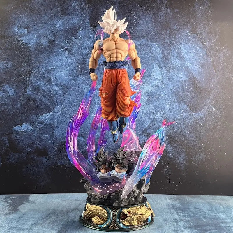 Dragon Ball Goku Ultra Instinct 25cm PVC Statue Collectible Figure Gift