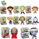 One Piece Sugar Franky Buggy Zoro Funko Pop Anime Collectible Figures