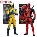 Deadpool and Wolverine Action Figure Set Marvel Collectible Toys