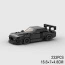 MOC City Racing Supercar Building Blocks R34 RX7 Supra Model