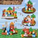 100 Piece Magnetic Building Cubes STEM Stacking Construction Toy