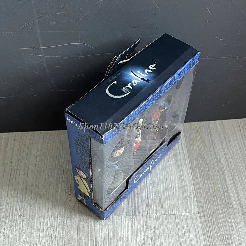 Neca Coraline 3 Piece Movable Figure Set Collectible Movie Toy Gifts