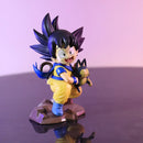 Dragon Ball Q Version Figure Childhood Goku with Poole Collectible Toy