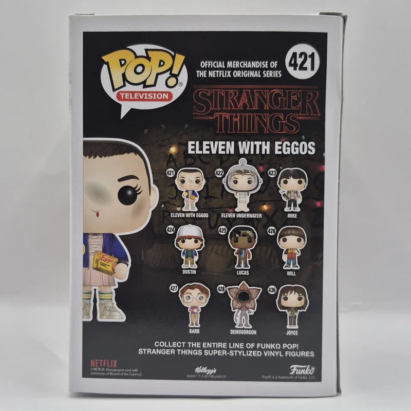 Stranger Things Eleven with Eggos Chase Funko Pop Limited Figure