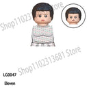 Upside Down Kids Action Figure Building Blocks Assembly Toy