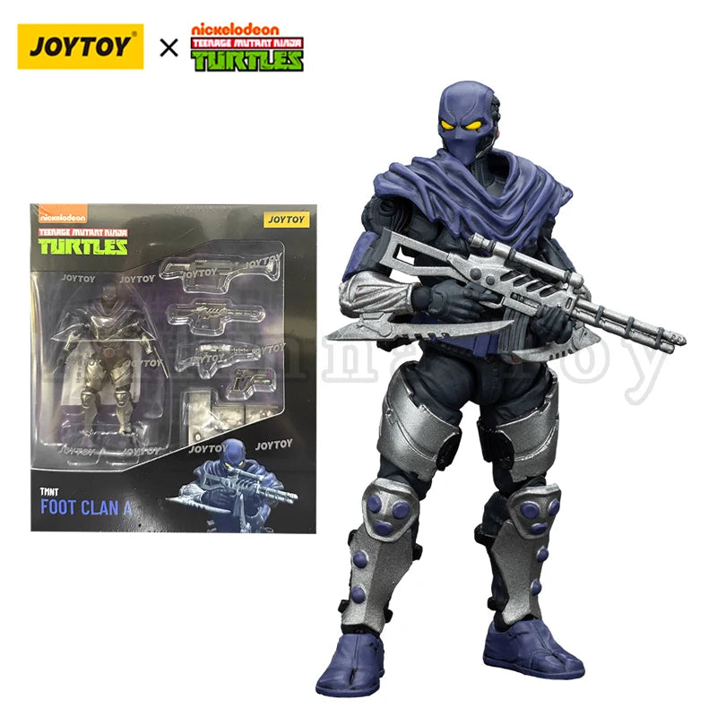 JOYTOY Turtles Shredder Foot Clan Anime Toy Action Figure